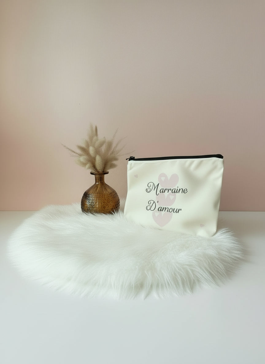 Pochette Personnalisée AMOUR - Cadeau Original avec Prénom