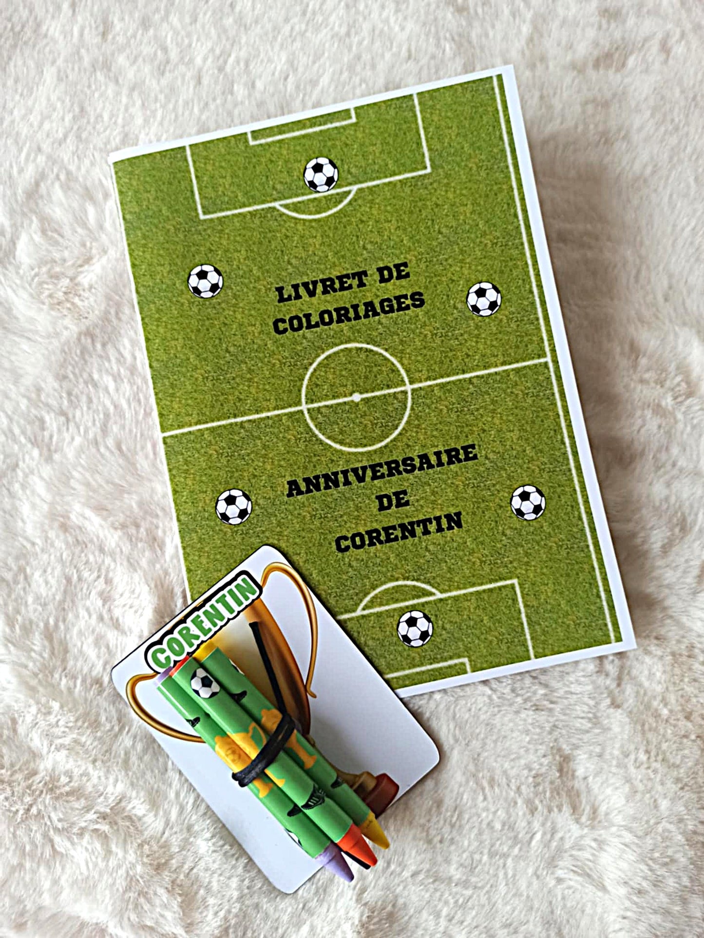 Box anniversaire football - Coffret Complet Personnalisé