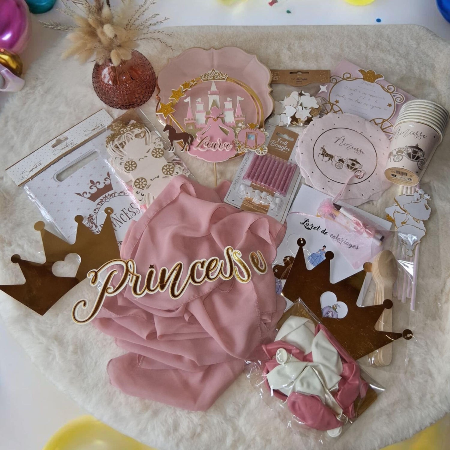 Box anniversaire enfant PRINCESSE