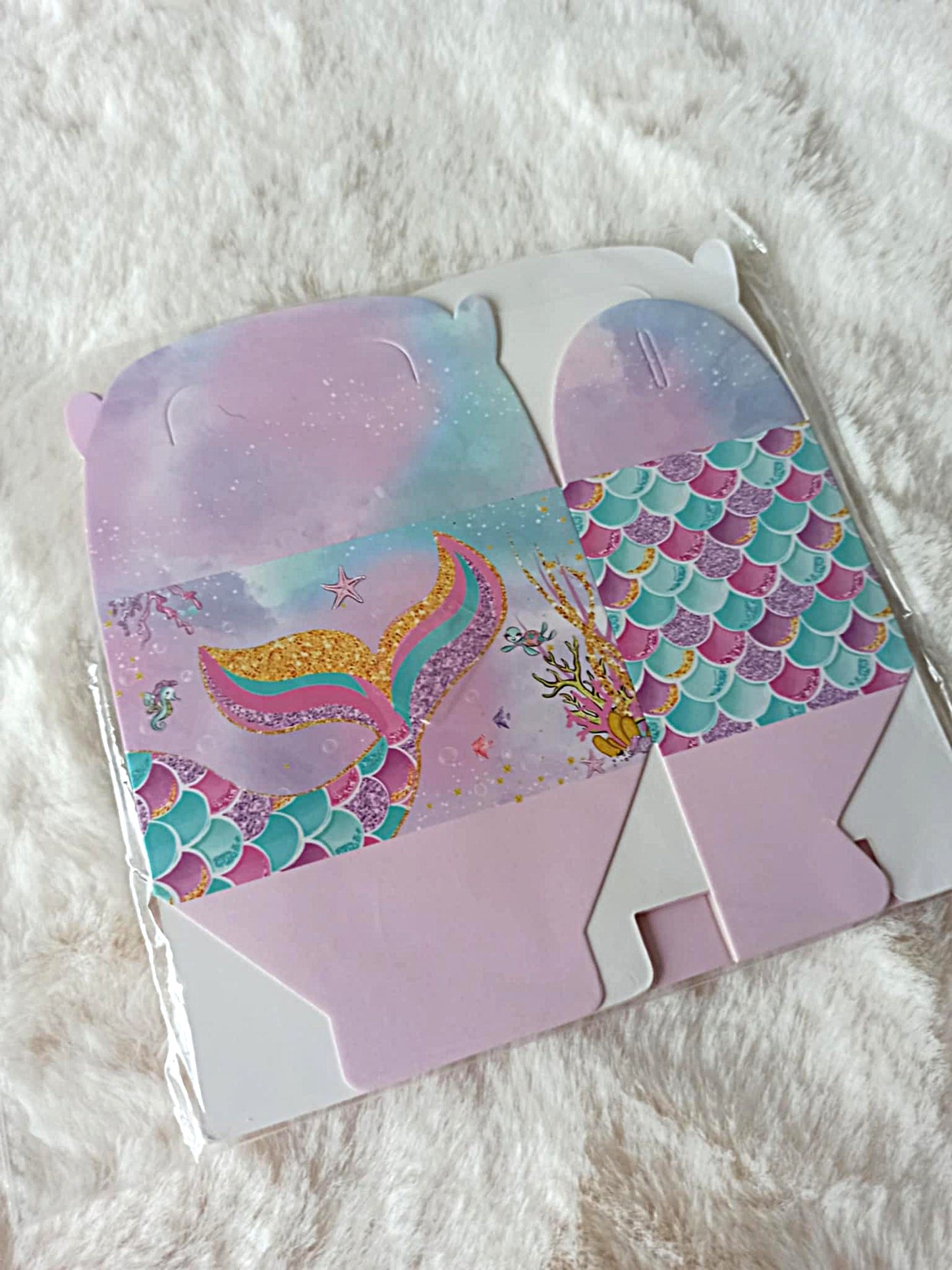 Box Anniversaire Sirène Personnalisée - Kit Complet