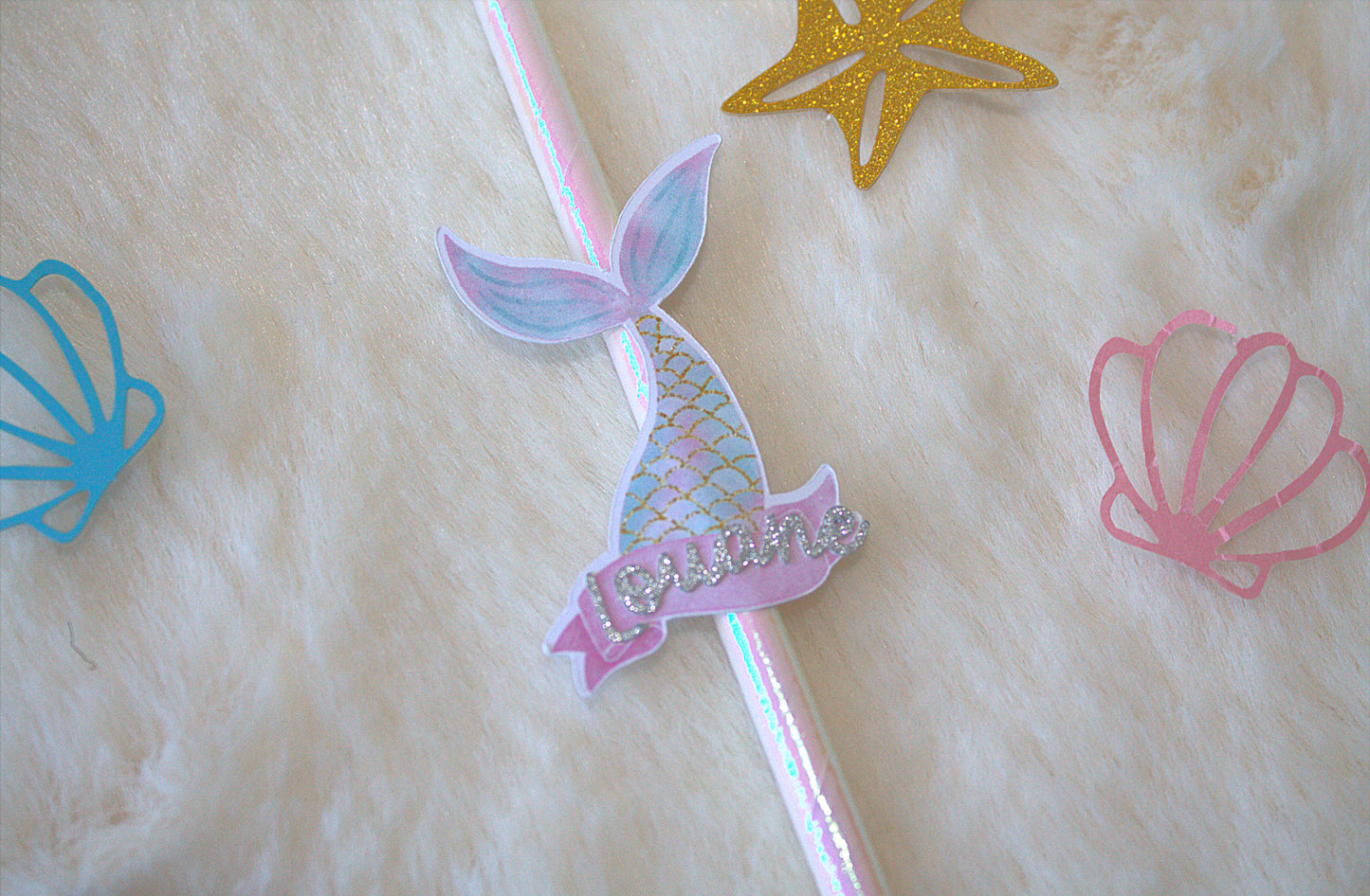 Box Anniversaire Sirène Personnalisée - Kit Complet