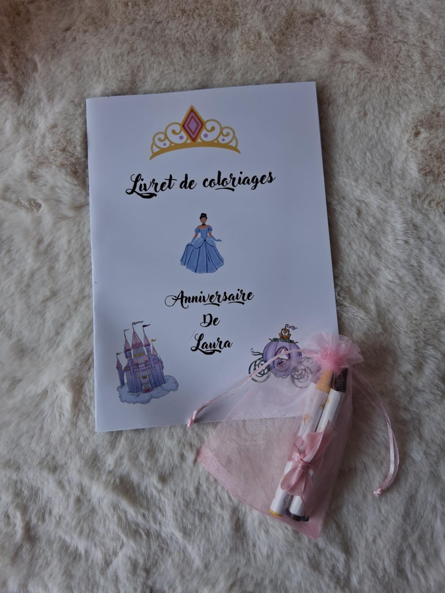 Box Anniversaire Princesse - Coffret Complet Personnalisé Fête Enfant