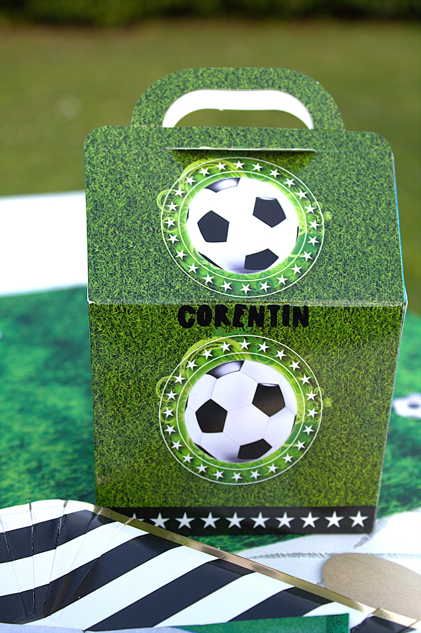 Box anniversaire football - Coffret Complet Personnalisé